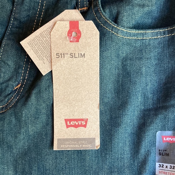 Men’s 511 Slim Levi’s Jeans W 32, L 32 - Picture 3 of 7